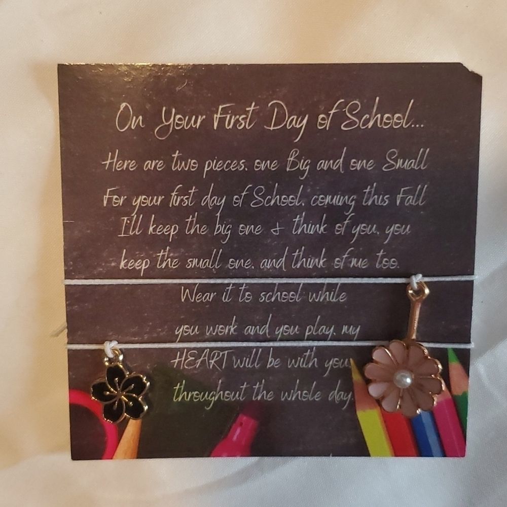 NEW BACK TO SCHOOL MOTHER/DAUGHTER BRACELETS